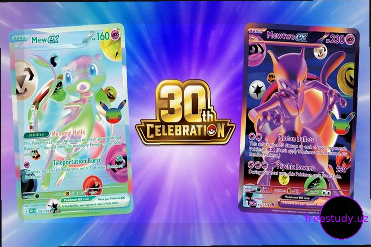 Коллекционная карточная игра Pokémon: Анонс коллекции к 30-летию и дата выхода
